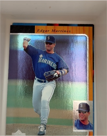 1996 Upper Deck SP #24 Edgar Martinez — front