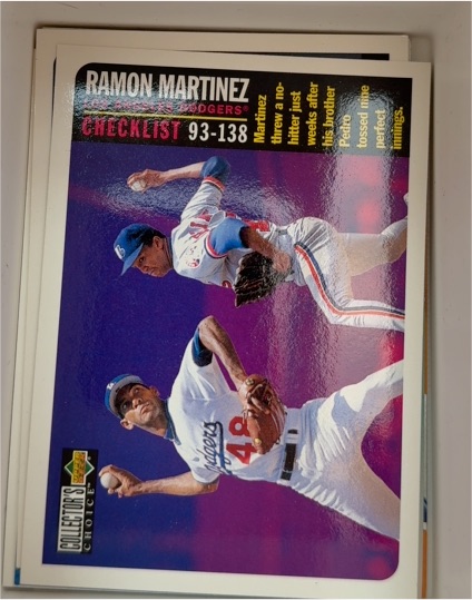 1996 Upper Deck Collector's Choice #360 Ramon Martinez — front