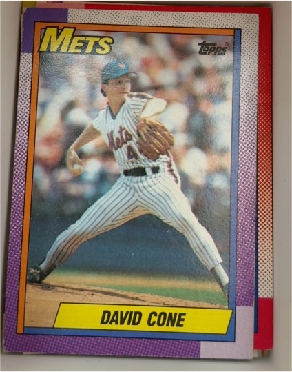 1990 Topps #30 David Cone — front