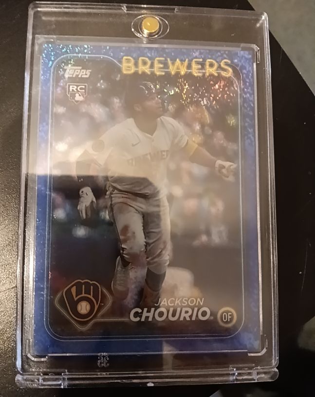 2024 Topps Update Series #US240 Jackson Chourio — front