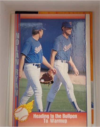1991 Pacific Nolan Ryan Texas Express #181 Heading to the Bullpen — front