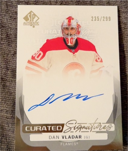2024-25 Upper Deck SP Authentic Curated Signatures #253 Dan Vladar — front