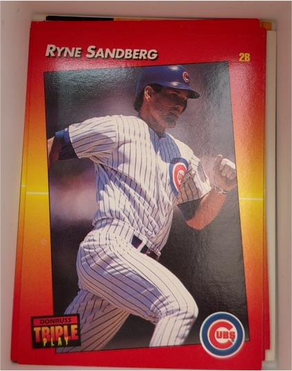 1992 Donruss Triple Play #229 Ryne Sandberg — front