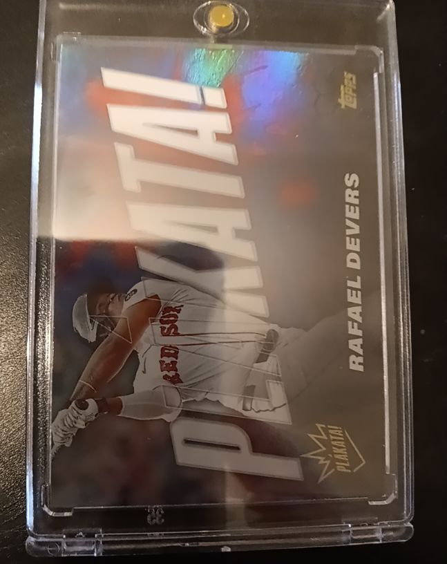 2025 Topps Plakata Rafael Devers — front