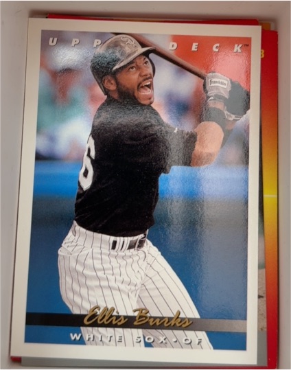 1993 Upper Deck #476 Ellis Burks — front