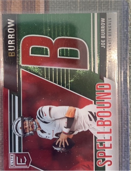 2024 Panini Donruss Elite #35 Joe Burrow Spellbound Green — front