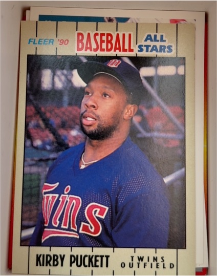 1990 Fleer Baseball All Stars #29 Kirby Puckett — front