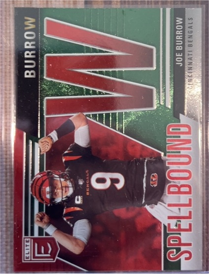 2024 Panini Donruss Elite Spellbound #W Joe Burrow — front