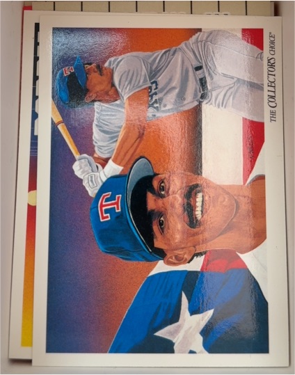 1993 Upper Deck #831 Juan Gonzalez — front