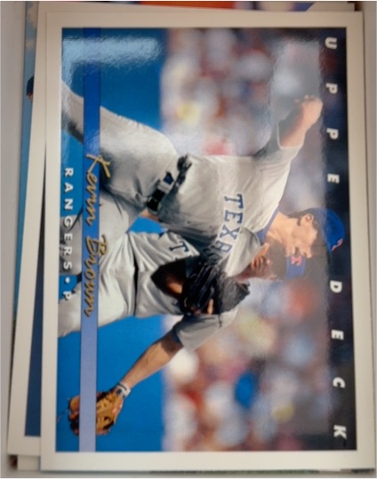 1993 Upper Deck #76 Kevin Brown — front