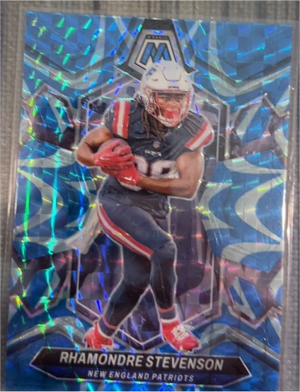 2024 Panini Mosaic #149 Rhamondre Stevenson — front