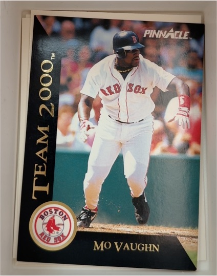 1992 Pinnacle Team 2000 #54 Mo Vaughn — front
