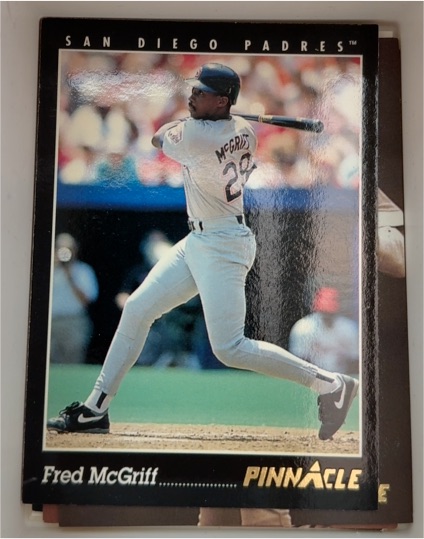 1993 Pinnacle #71 Fred McGriff San Diego Padres — front