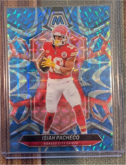 2024 Panini Mosaic #107 Isiah Pacheco — front