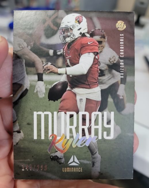 2021 Panini Luminance #1 Kyler Murray — front