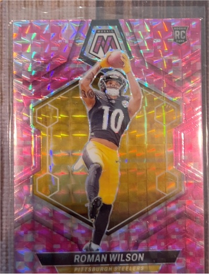 2024 Panini Mosaic #369 Roman Wilson — front