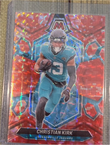 2024 Panini Mosaic Christian Kirk Red Reactive Prizm — front