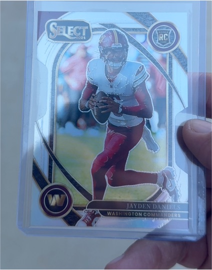 2024 Panini Select Club Level #217 Jayden Daniels — front