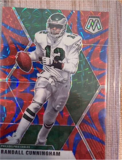 2020 Panini Mosaic #161 Randall Cunningham — front