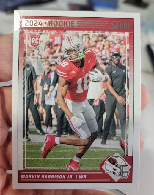 2024 Panini Score #305 Marvin Harrison Jr. — front