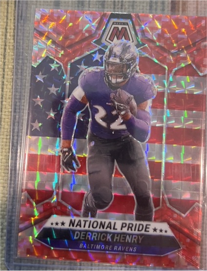 2024 Panini Mosaic #257 Derrick Henry National Pride — front