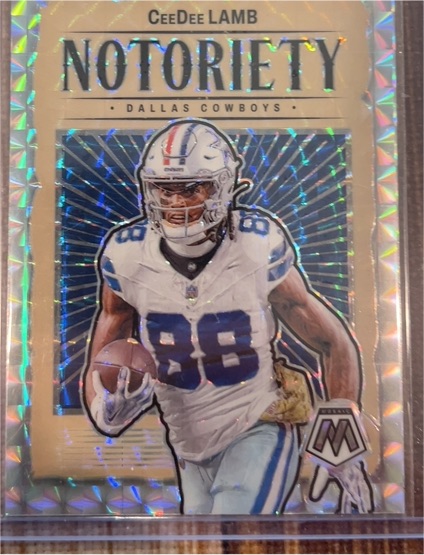 2024 Panini Mosaic Notoriety #7 CeeDee Lamb — front
