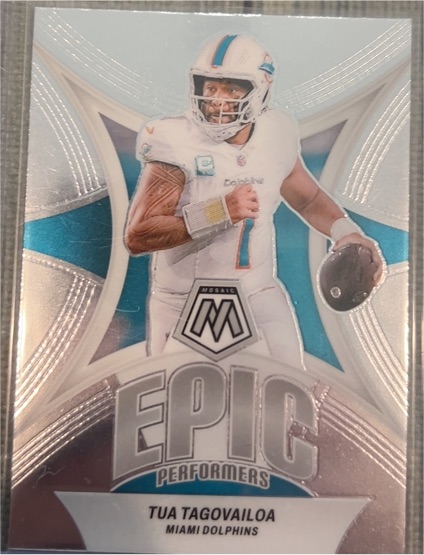 2024 Panini Mosaic Epic Performers #EP-TT Tua Tagovailoa — front