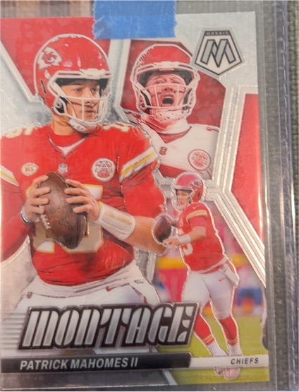2024 Panini Mosaic Montage #M-1 Patrick Mahomes II — front