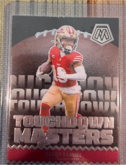 2024 Panini Mosaic Touchdown Masters #TM-DSL Deebo Samuel — front