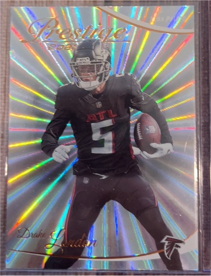 2023 Panini Prestige #12 Drake London — front