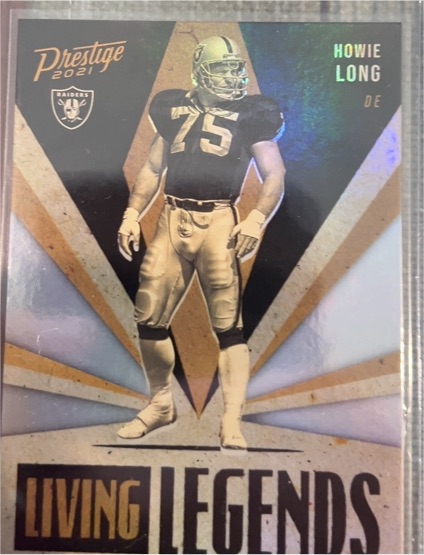 2021 Panini Prestige #LL-23 Howie Long Living Legends — front