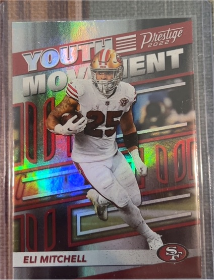 2022 Panini Prestige #YM-12 Eli Mitchell Youth Movement — front