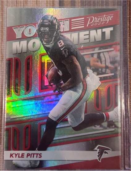 2022 Panini Prestige #YM-5 Kyle Pitts Youth Movement — front