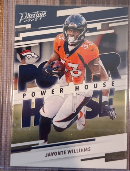 2022 Panini Prestige #PH-14 Javonte Williams Power House — front