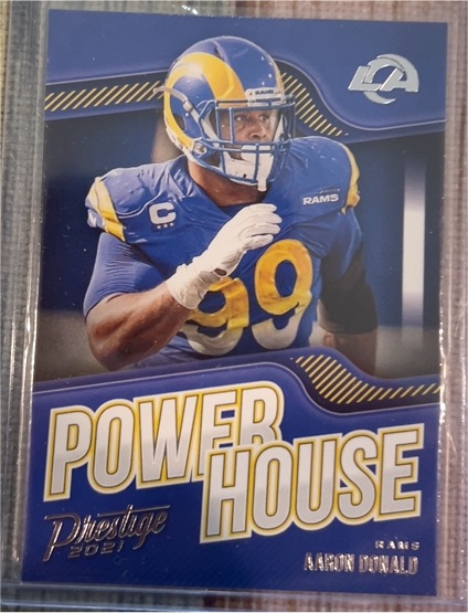 2021 Panini Prestige Power House #PH-AD Aaron Donald — front