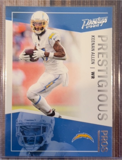 2022 Panini Prestige #PP-8 Keenan Allen Prestigious Pros — front