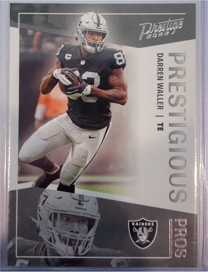 2022 Panini Prestige #PP-10 Darren Waller Prestigious Pros — front