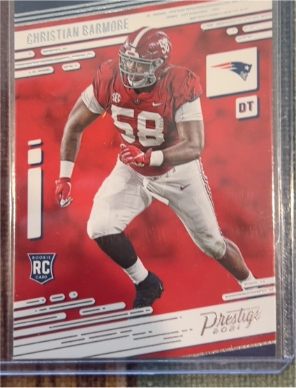 2021 Panini Prestige #251 Christian Barmore — front