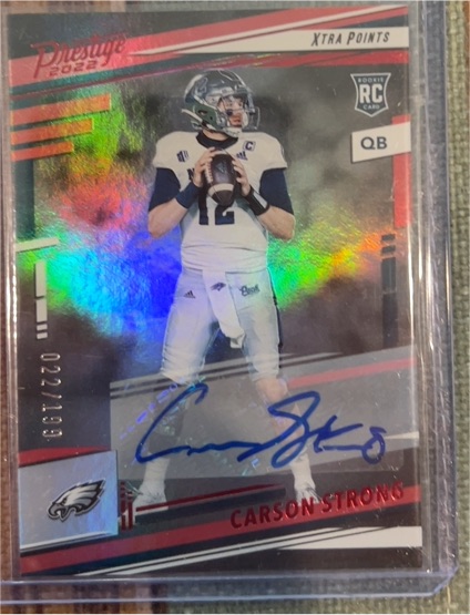 2022 Panini Prestige #306 Carson Strong — front