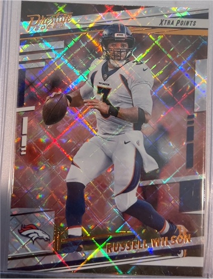 2022 Panini Prestige Xtra Points Russell Wilson Broncos — front
