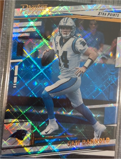 2022 Panini Prestige #Xtra Points Sam Darnold — front