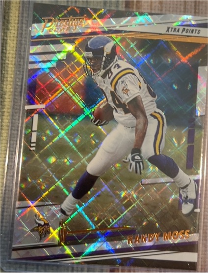 2022 Panini Prestige #197 Randy Moss Xtra Points Diamond — front
