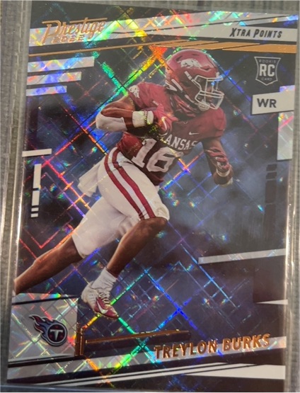 2022 Panini Prestige #316 Treylon Burks Xtra Points Diamond Rookie — front