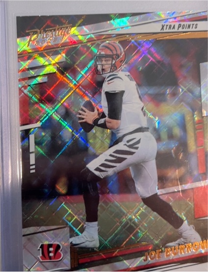 2022 Panini Prestige #57 Joe Burrow Xtra Points Diamond — front