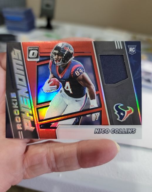 2021 Donruss Optic Rookie Phenoms #RPH-30 Nico Collins — front