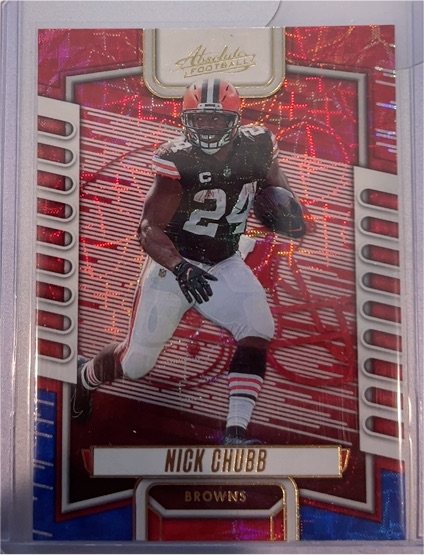 2023 Panini Absolute #35 Nick Chubb — front