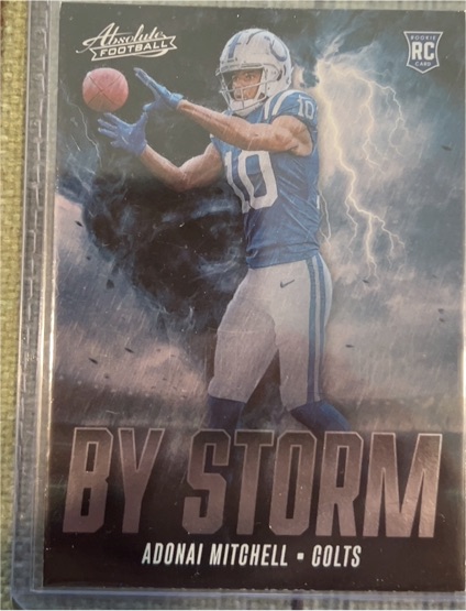 2024 Panini Absolute #BS-AML Adonai Mitchell — front