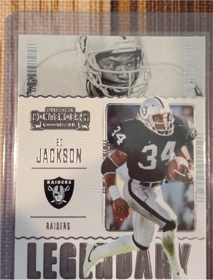 2020 Panini Contenders Legendary Contenders #LC-BJA Bo Jackson — front