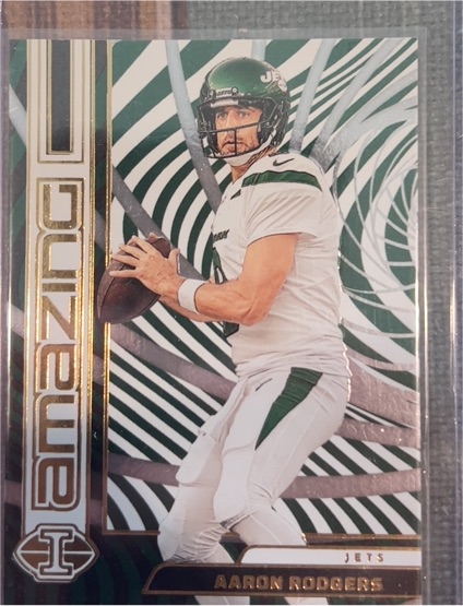 2023 Panini Illusions #1 Aaron Rodgers Amazing — front