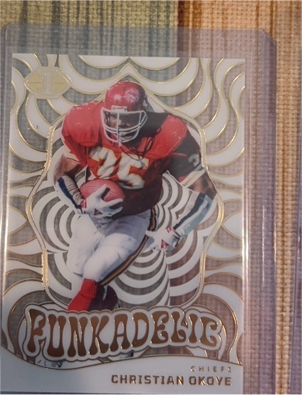 2023 Panini Illusions #3 Christian Okoye Funkadelic — front